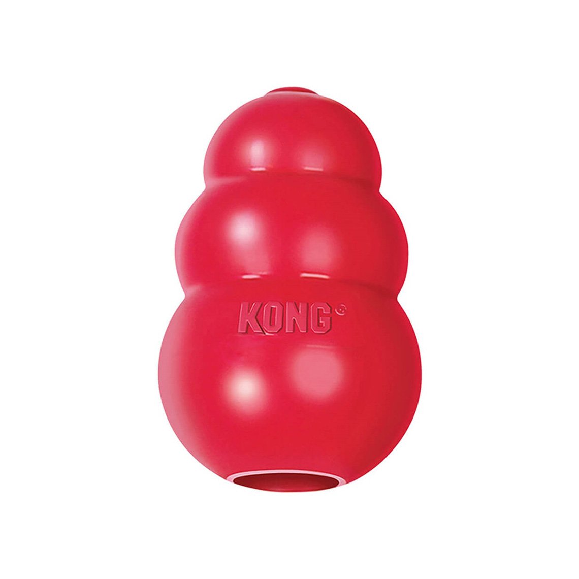 Departments - Kong Classic Dog Toy Flyer Frisbee Rubber Red Small