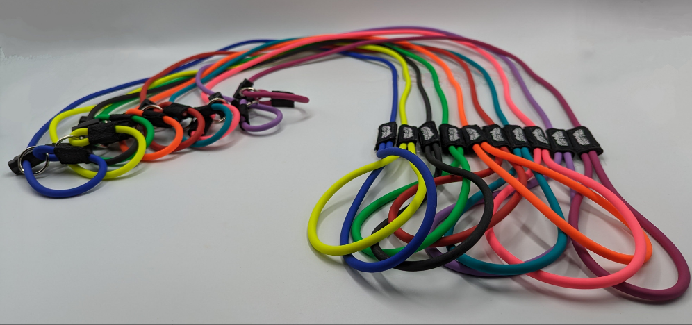 Rolled Biothane Slip Leash
