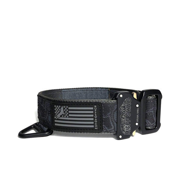 1.75" RS Accent Tactical Collar with Custom Embroidery