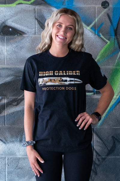 High Caliber Protect Dogs T-Shirt
